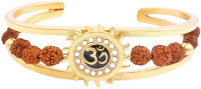 Sashrut Jewels Brass Gold-plated Cuff