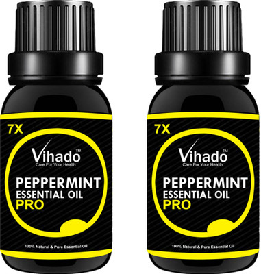 VIHADO Peppermint essential oil 7x Pro (30 ml) (Pack of 2)(30 ml)