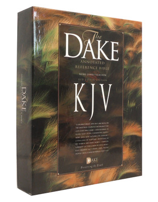 Dake's Annotated Reference Bible-KJV(English, Leather / fine binding, Dake Finis J)