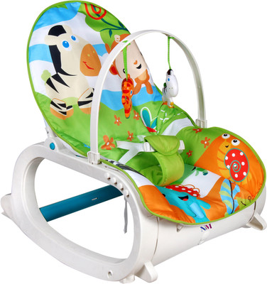 

N&M Newborn to Toddler Rocker (Green Color) Non-electric Bouncer(Green)