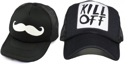 FashMade Printed Sports/Regular Cap Cap(Pack of 2)