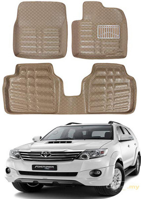 MAGNET Plastic 3D Mat For  Toyota Fortuner(Beige)