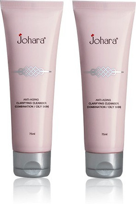 

Johara Anti- Aging Clarifying Cleanser (set of 2 of 75ml each) - for combination to oily skin(150 ml)