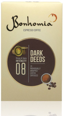 

Bonhomia Dark Deeds Coffee Capsule Instant Coffee 10 g(Pack of 5)