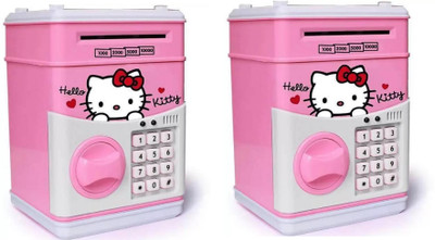 

Kanchan Toys Atm Cool Coin Bank For Kids (Pack Of 2) Coin Bank(Multicolor)