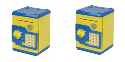 

Kanchan Toys Atm Coin Bank Toys For Kids (Pack Of 2) Coin Bank(Multicolor)