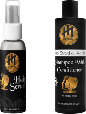 

HUMAN TOUCH Hair Serum & Shampoo With Conditioner Pack Of 2(Set of 2)