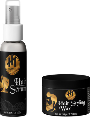 

HUMAN TOUCH Hair Serum & Hair Styling Wax(Set of 2)