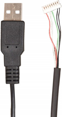 

HexaGear 100% Original Heavy Morpho Cable Wire mso-1300 e e2 e3 Finger Print Scanner Power Cord(Compatible with Morpho device, mso-1300 e, mso-1300 e2, mso-1300 e3, Black, Sync and Charge Cable)