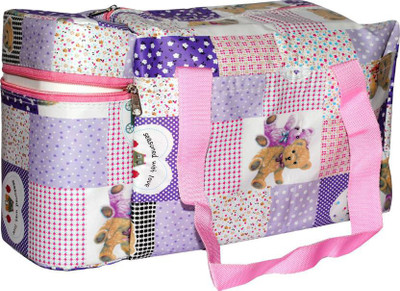 

Aavni Baby Diaper Bag With Bottle Warmers & Baby Kit Storage Diaper Bags(Light Pink)