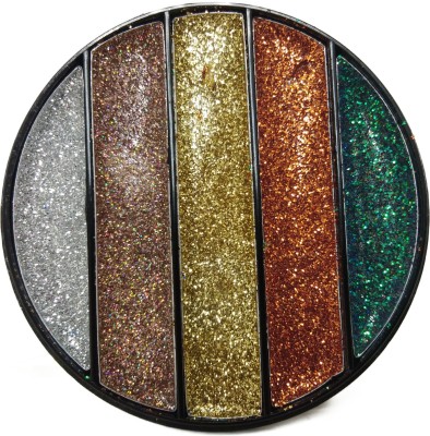 

EYEBLINK ULTRA SHINY GLITTER 5 IN 1 MINI PALLETE #2 8 g(MULTICOLOR)