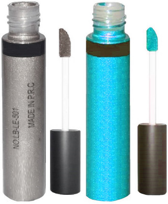 

tanvi27 WATER PROOF SHINY MATTE LIQUID EYE SHADOW 24 ml(GREY, LIGHT GREEN)