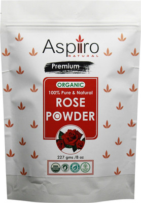 

Aspiiro Natural Premium Rose Petal Powder (100% Pure & Organic)(227 g)