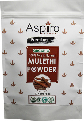 

Aspiiro Natural Premium Mulethi Powder, Licorice Powder (100% Pure & Organic)(227 g)