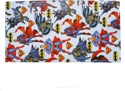 

AutoVHPR Superman Design Gift Wrap Paper for Wrapping your Birthday Return and Corporate Gifts NA Plastic Gift Wrapper(Multicolor)