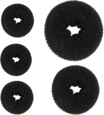 

Vivian 3 Same ps & 2 Different ps Black Hair Bun(Black)