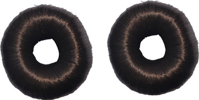 

S R Enterprises hair senthic donut (pack of2pcs) brown Hair Accessory Set(Brown)