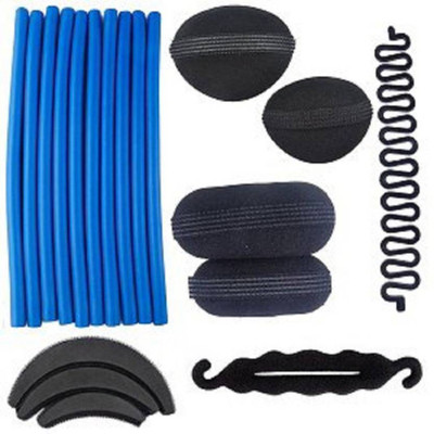 

Iyaan Combo Of 19 Hair Accessories For Women Hair Accessory Set(Black, Blue)