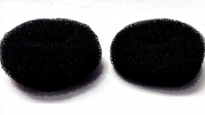 

Proplady Dailywear (Pack of 2,Large) Black High Fiber Quality Bun Maker Bun Volumizer Hair Styling Tool Puff Set|Wedding Hair Accessories Bun, Bun Clip, Hair Accessory Set(Black)