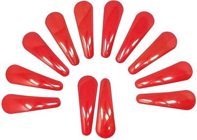 

KashQueen Pack of 12 Fashion Red Color Tic Tac Clip(Red)