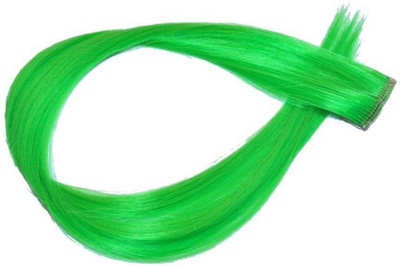 

Iyaan Coloured Extension With Clip in Straight Piece Neon, Green Hair Extension