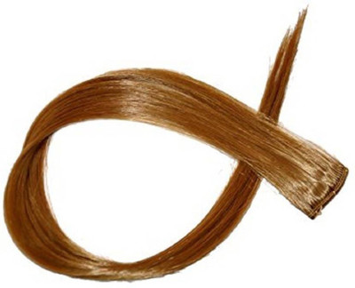 

Iyaan Clip In Straight Piece Colored Extension For Girls And Women, Brown Hair Extension