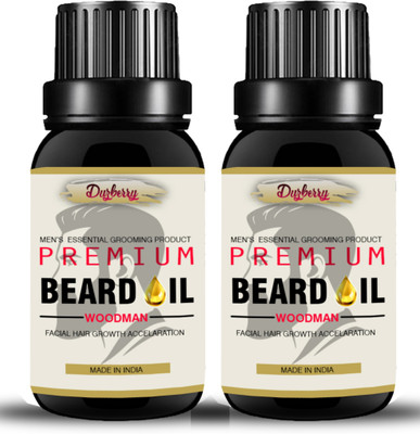 

Duzberry Men Moustache and Beard Oil Hair Oil 25 ML Pack of 2 (50 ml) Hair Oil(25 ml)