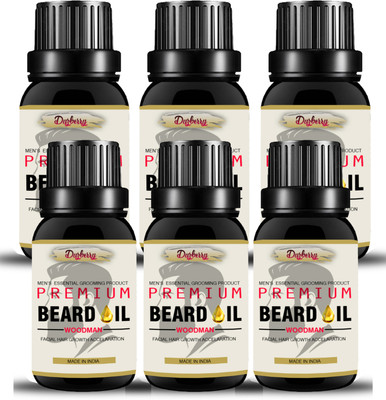 

Duzberry Beard Growth Oil - 10 ML Pack of 6 (60 ML) Hair Oil(10 ml)