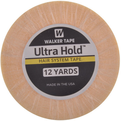 

Walker Tape Ultra Hold Hair System Tape 1" 12 yard Roll Double Sided Adhesive Tape Hair Styler Hair Paste(140 g)