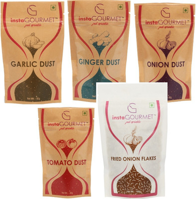 

instaGOURMET Onion Garlic Ginger Tomato Powder with Fried Onion Flakes(300 g)