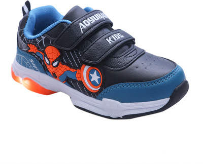 

FEETWELL Boys Velcro Sneakers(Multicolor