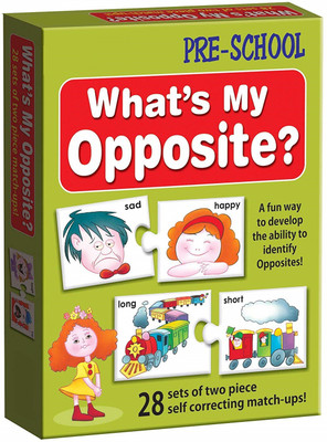 

THE KIDS ZONE Creative Educational Aids P. Ltd. What's My Opposite(Multicolor)