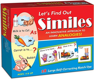 

THE KIDS ZONE Creative Educational Aids 0998 Let's Find Out- Similies(Multicolor)