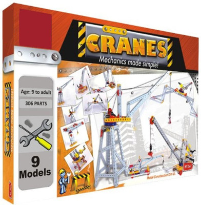 

THE KIDS ZONE Toy Kraft - Cranes Construction Kit, Multi Color(Multicolor)