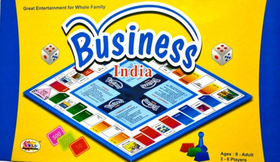 THE KIDS ZONE Ekta Business India 2-6 Players(Multicolor)