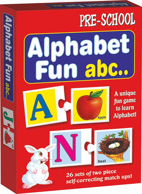 

THE KIDS ZONE Creative Educational Aids P. Ltd. Alphabet Fun ABC(Multicolor)