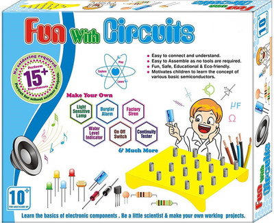 

THE KIDS ZONE Fun with Circuits(Multicolor)