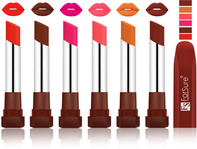 

Forsure Beach Nude, Wine, Rose Pink, Peach, Brick Nude, Maroon VELVET MATTE LIPSTICK(Beach Nude, Wine, Rose Pink, Peach, Brick Nude, Maroon)