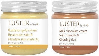 

Luster Radiance Gold Skin Cream + Milk Chocolate Cream(400 ml)