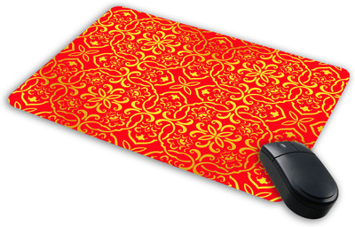 

Saltine Floral pattern Mousepad| Designer Mousepad | Printed-80 Mousepad(Multicolor)