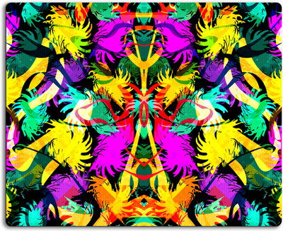 

ZIVASA Designer Floral Printed Mousepad-100 Mousepad(Multicolor)