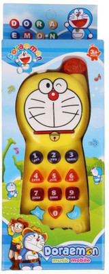 

Deeta Doraemon Musical Mobile Phone Toy with Music & Lights Gift Kids Children (Multicolor)(Multicolor)