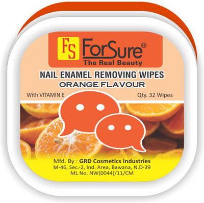 

Forsure Orange Flavour Nail Polish Removing Wipes(25 g)