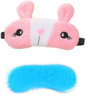 

Jenna Fur Rabbit Pink Gel Sleeping Eye Mask for Insomnia, Meditation, Puffy Eyes and Dark Circles(1 g)