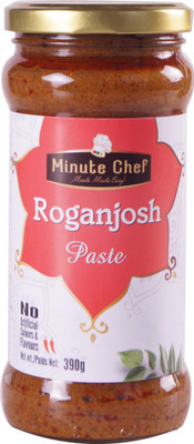 

Minute Chef Ready to Cook Roganjosh Paste, 390g Pack of 2(390 g, Pack of 2)
