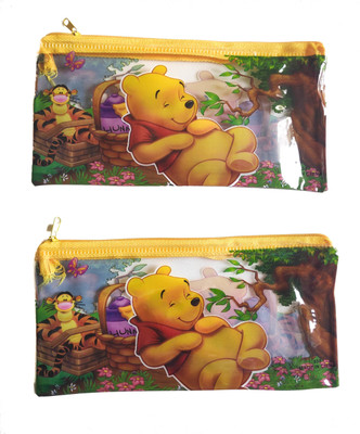 

Feel Alive Winnie the Pooh Winnie the Pooh Art Plastic Pencil Boxes(Set of 2, Multicolor)