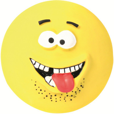 

Trixie Smiley Balls Latex Dog Toys Pack of 2 Nylon Ball For Dog