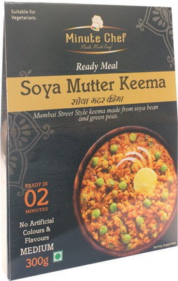 

Minute Chef Ready to Eat SOYA Mutter Keema 300 g