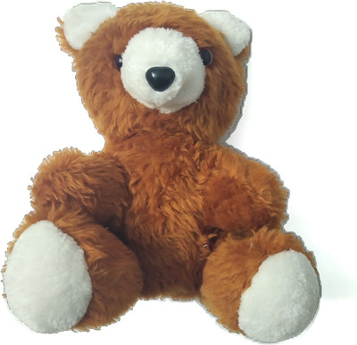 

ORNCHY Stuffed spongy Teddy Bear - 20 cm(Brown)