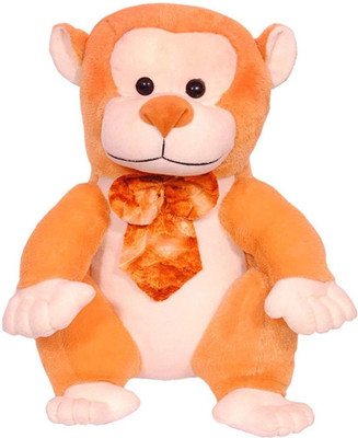DHAMAN BROWN MONKEY SOFT TEDDY - 45 cm(Multicolor)